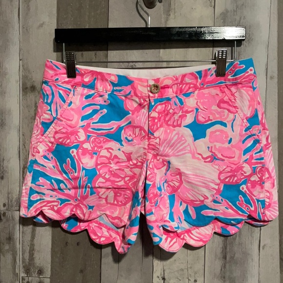 Lilly Pulitzer Sparkling Blue Fantastic Buttercup Short - Picture 3 of 8